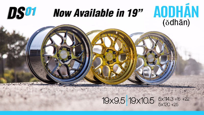 DS1 Now Available In 19 – Aodhan Wheels