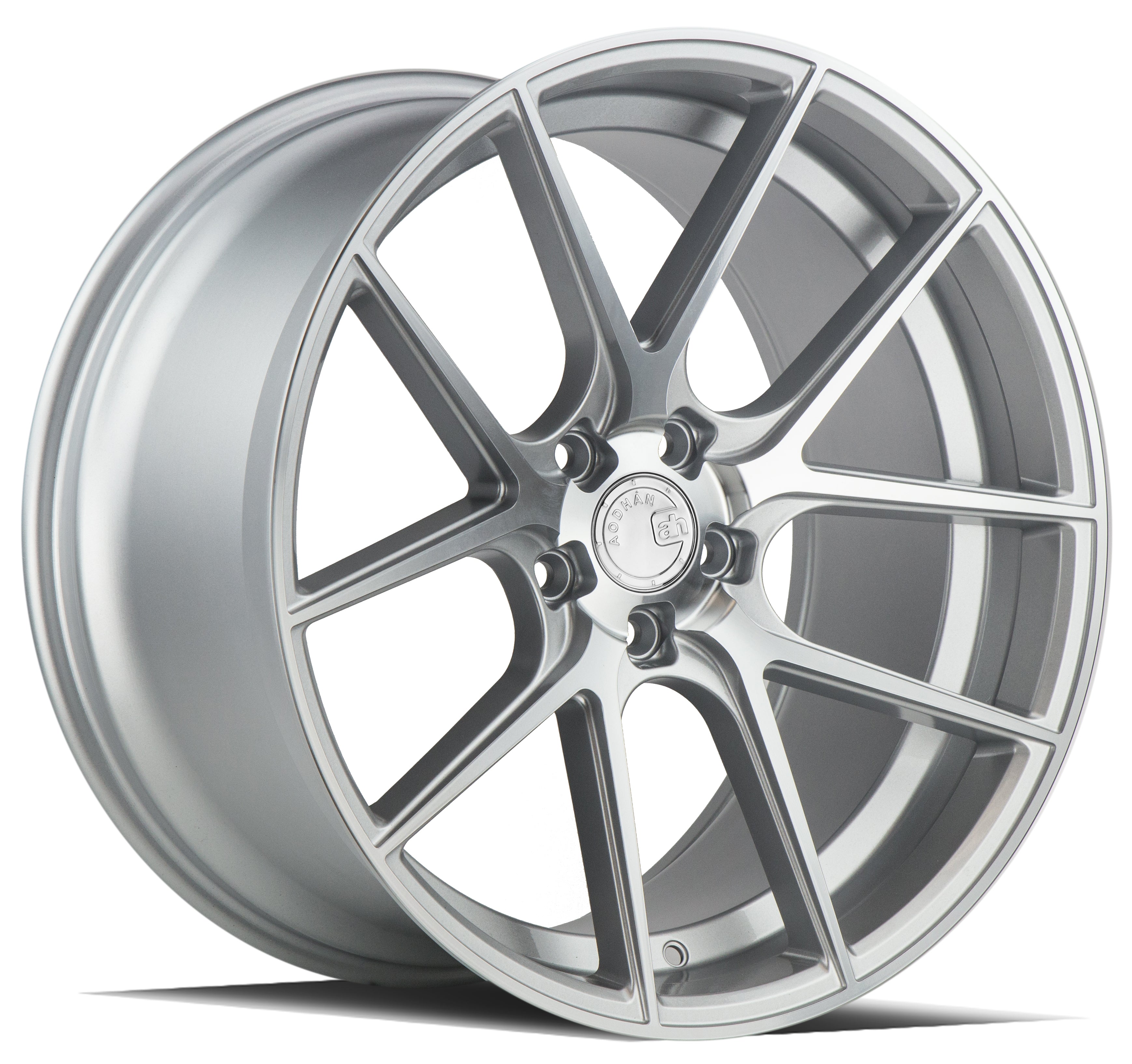 Aodhan AFF7 20x10.5+35 5穴 PCD114.3シルバー2本